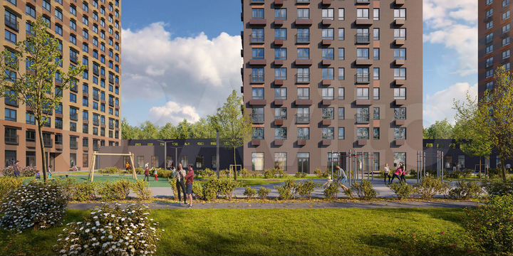 1-к. квартира, 42 м², 17/33 эт.