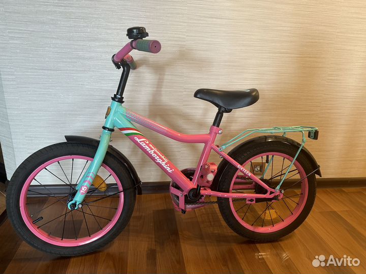 Детский велосипед lamborghini плюс шлем Reaction