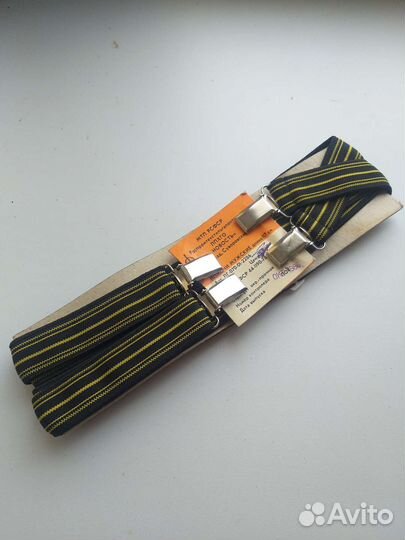 Подтяжки мужские новые СССР 1986