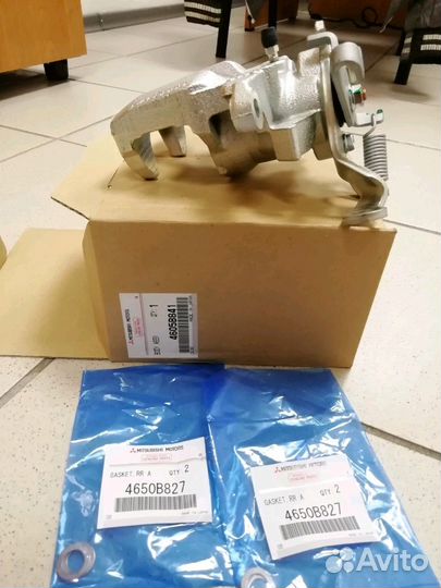 Суппорт тормоза задний outlander, asx