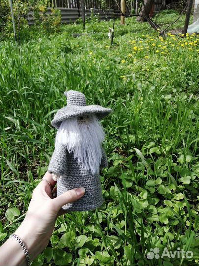 Гендальф. Вязаная игрушка