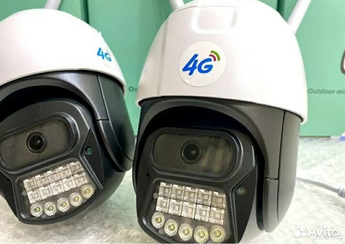 4g SIM + WiFi камера видеонаблюдения уличная P25