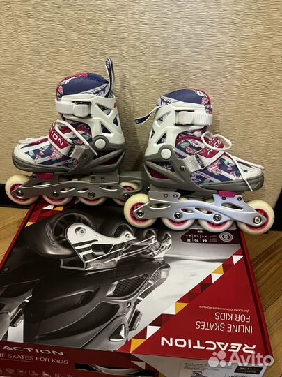 Роликовые коньки reaction