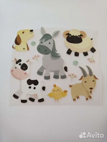 Наклейка для одежды термонаклейка