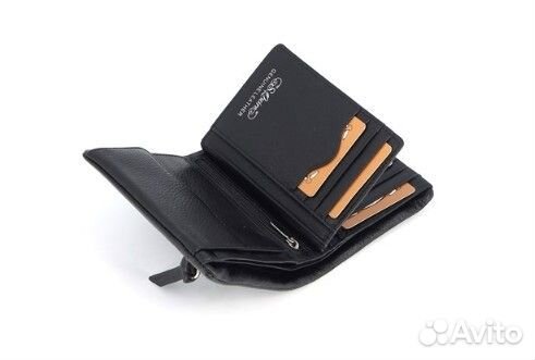 Портмоне S.Quire QK29R кожа чёрный новый