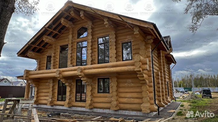 Срубы ручной рубки