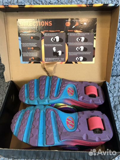 Кеды ролики heelys 36.5р