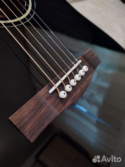 Гитара Fender CD-60CE BLK-DS-V2