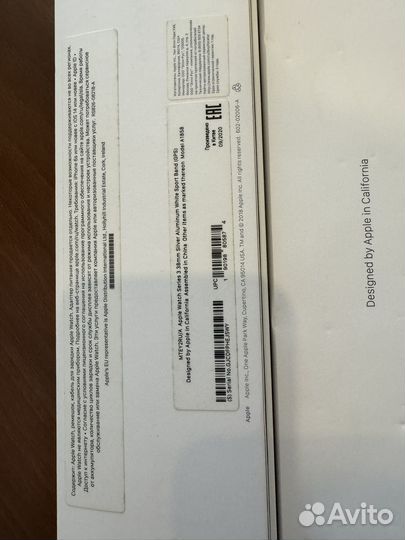 Смарт часы apple watch series 3 38mm
