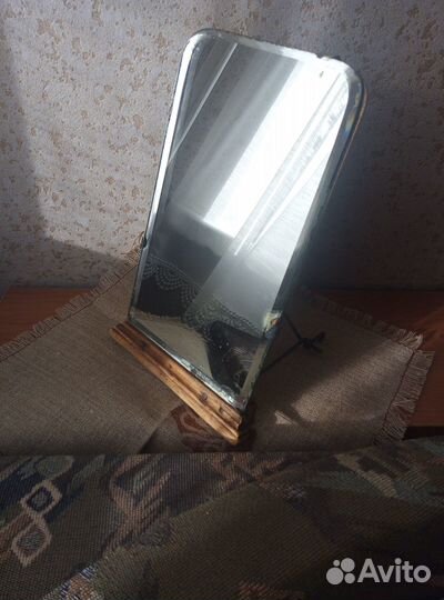 Зеркало настольное старинное