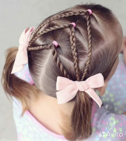 Косички,локоны,причёски