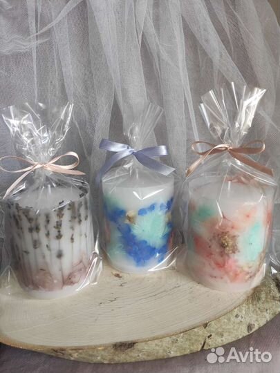 Аромасвеча натуральная для дома