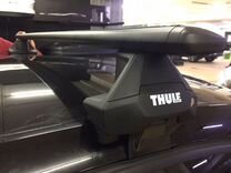 Установка thule на гладкую крышу