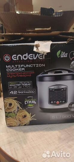 Мультиварка новая endever