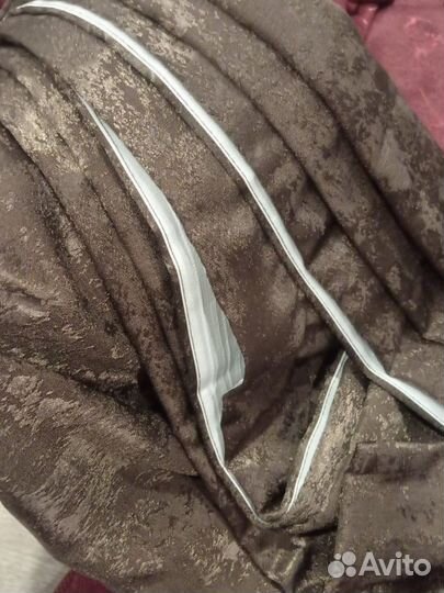 Шторы 300*250 коричневый мрамор