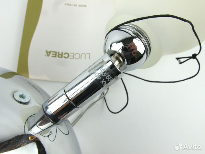 Спот LuceCrea стекло/хром