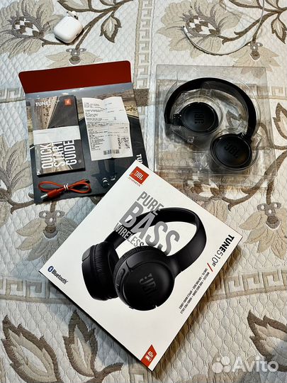 Беспроводные наушники JBL tune 510 bt