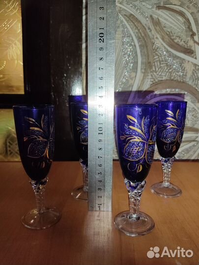 Набор рюмок. Чехия. Богемия