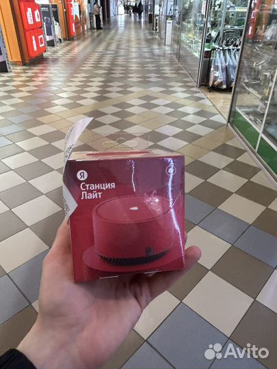 Умная колонка яндекс Станция Лайт 5Вт, с Алисой