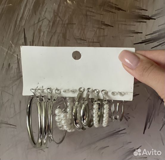 Серьги новые