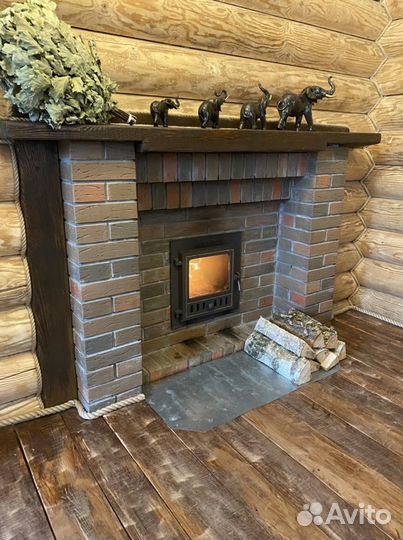 Отделка бань, строительство барбекю, русских печей