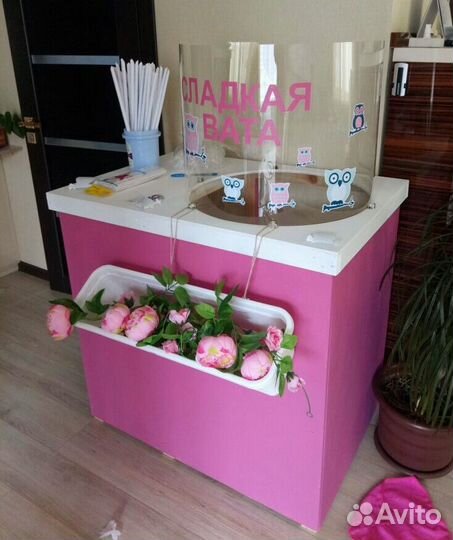 Сладкая вата на праздник,мыльные пузыри