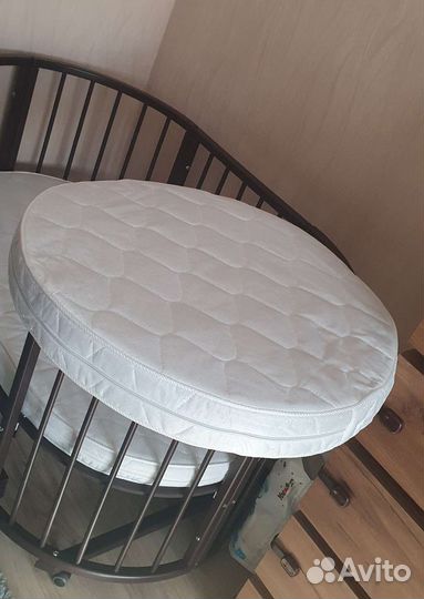 Детская кроватка трансформер (круглая/овальная)