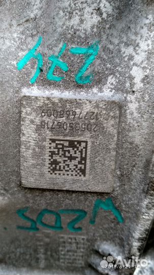 Mercedes w205 редутор задний 274 мотор