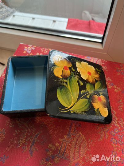 Шкатулка деревянная СССР