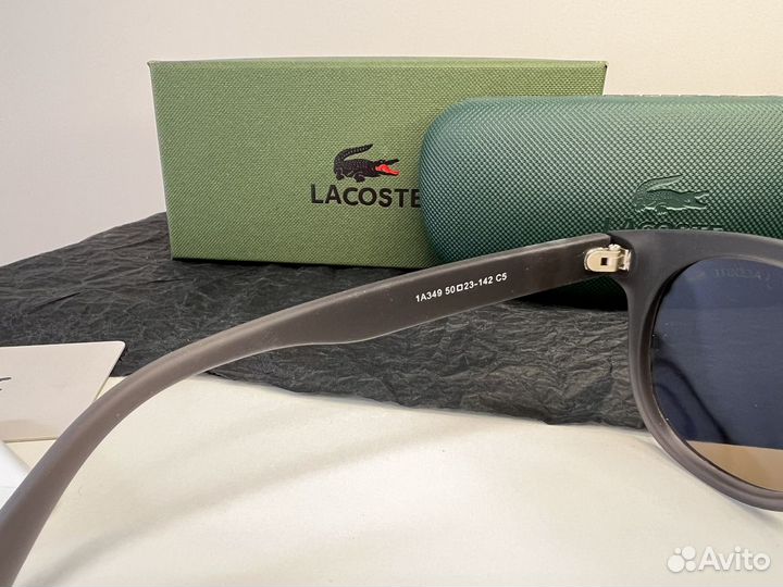 Солнцезащитные очки Lacoste поляризация с чехлом