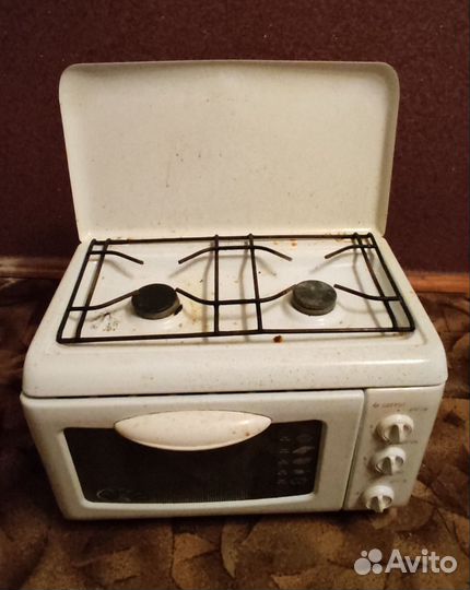 Мини печь газовая настольная Гефест