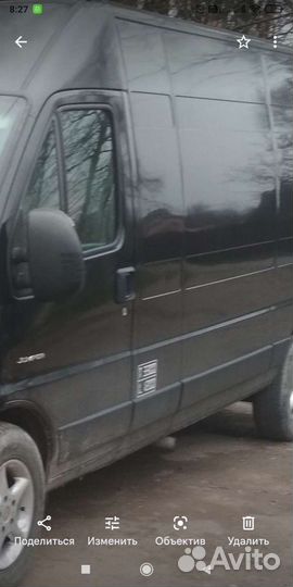 Наклейки на кузов Фиат Дукато