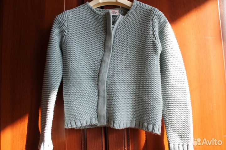 Жакет-косуха на молнии на девочку,рост 96