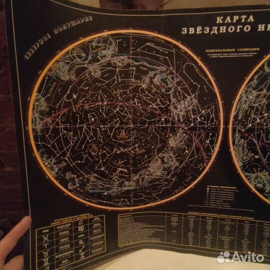 Карта звёздного неба