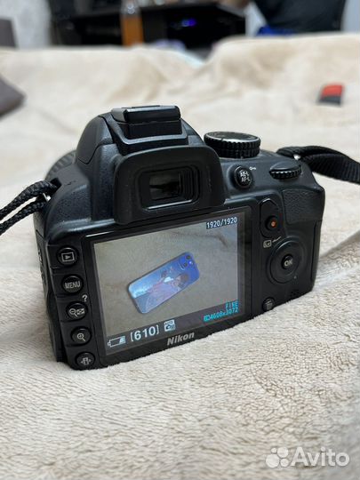 Зеркальный фотоаппарат nikon d3100