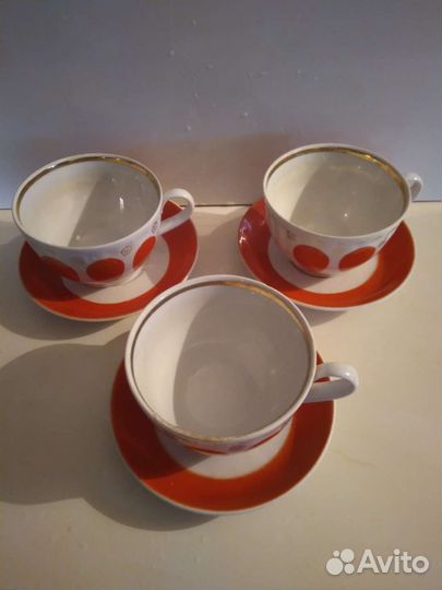 Чайный сервиз вербилки СССР остатки