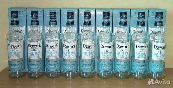 Бутылки пустые из под виски