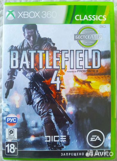 Игра Battlefield 4 для xbox 360 (лицензия)