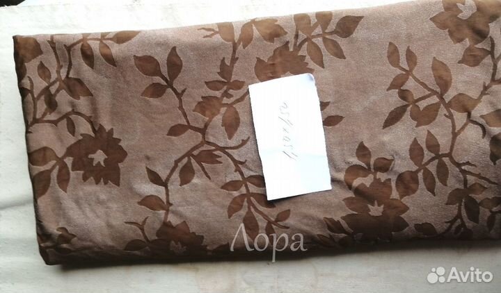 Отрез ткани трикотаж Цветочный рисунок