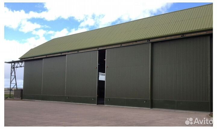 Ангарные ворота doorhan