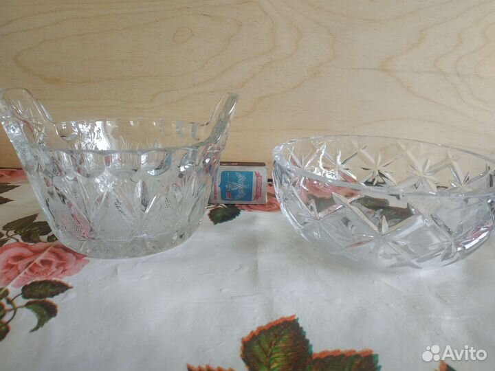 Хрустальная конфетница