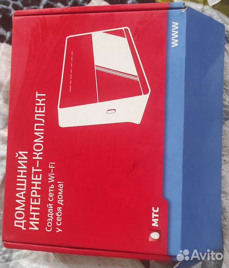 Домашний интернет комплект МТС