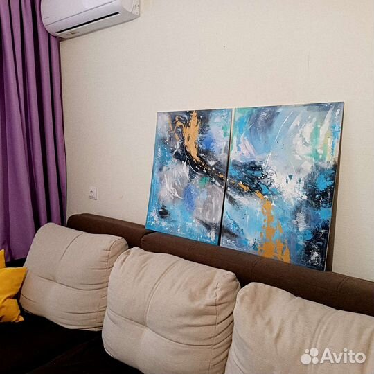 Картина абстракция