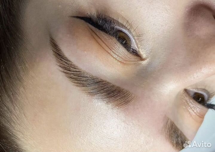 Оформление бровей