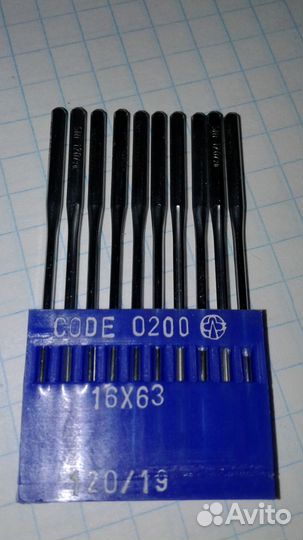Иглы Lammertz code 0200 16X63 120/19
