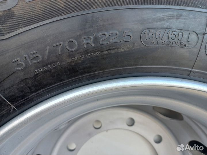 Michelin 315 70 R 22.5 X multi Z, рулевая ось