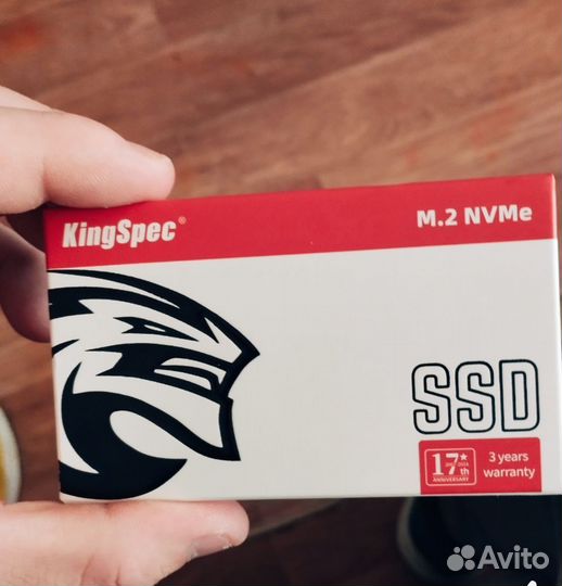 Ssd Kingspec NVMe 128 gb, чек, гарантия