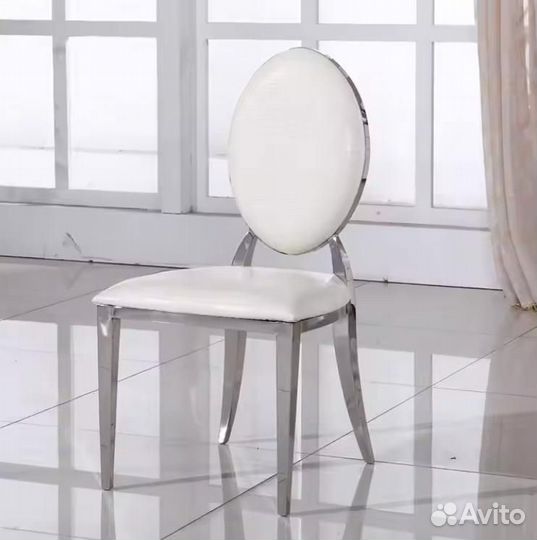Серебряные банкетные стулья Вашингтон. В наличии