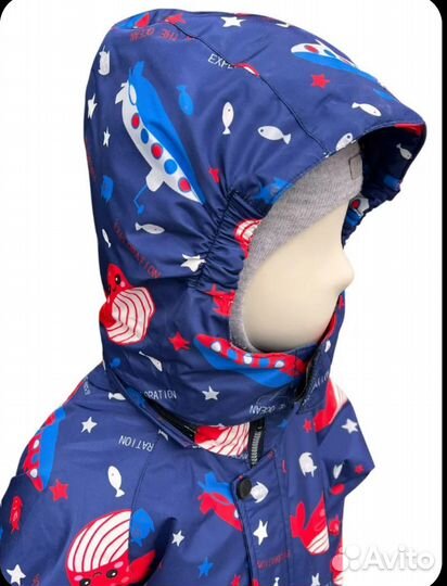 Комбинезон демисезонный 86