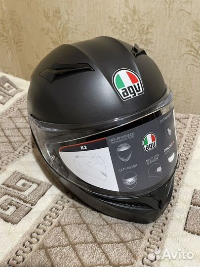 AGV K3 E2206 черный (xl)